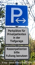 Privatpatienten / Kassenpatienten 150x279